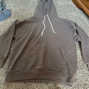 Forever 21 plain grey hoodie